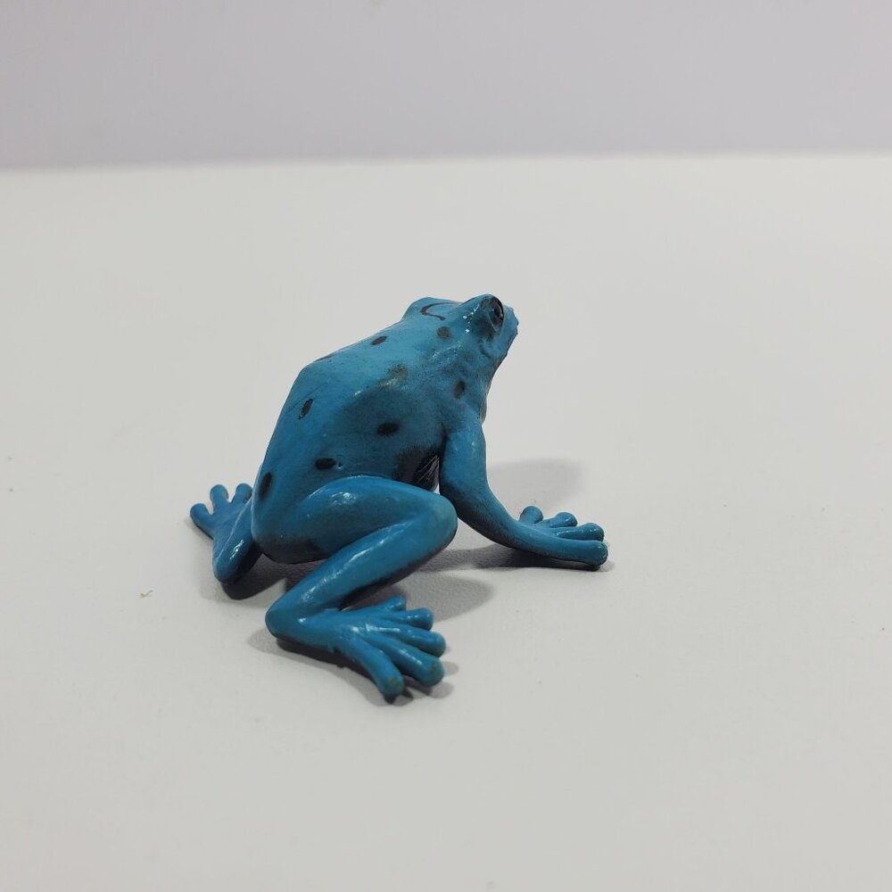 Safari Ltd Frogs And Lily Pad Mini Figures Lot 9 pc Colorful Plastic - Picture 16 of 16